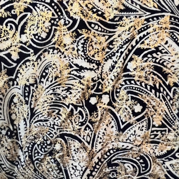 Women’s Michael Kors Cutout Long Sleeve Blouse Size L - Picture 7 of 8